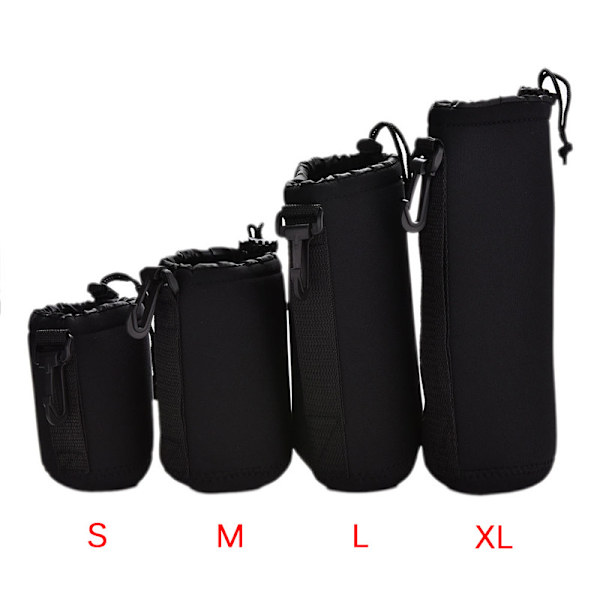Neopren Vandtæt Blødt Kamera Lens Pouch Opbevaringstaske Case Siz XL