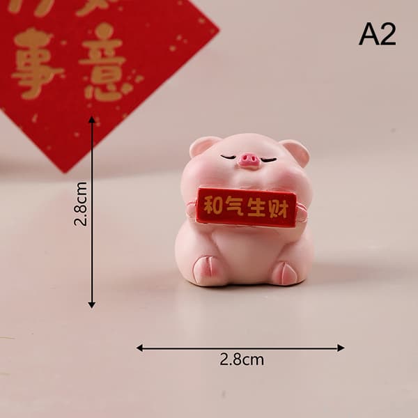 e Dyr Figurine Dyremodel Mos Mikro Landskab Hjem Indretning A7