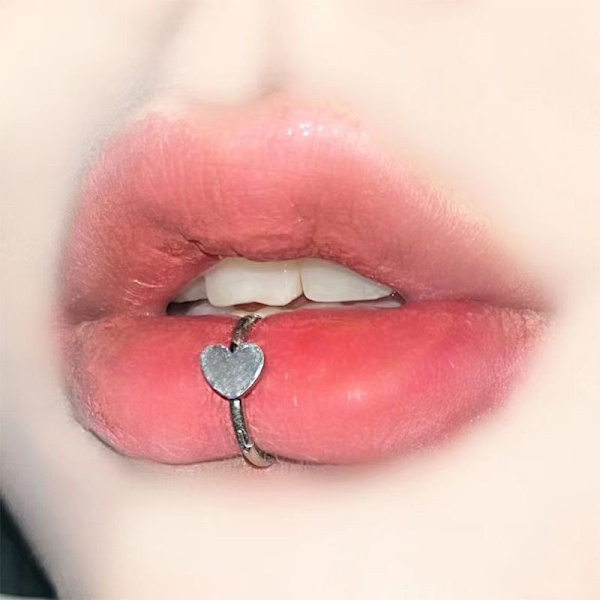 1 Stk Rustfritt Stål Nese Ring Bøyle Septum Ringer C Clip Lip Rin A2