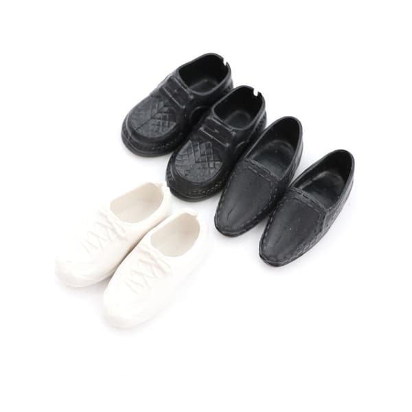 3 Par Dukker Cusp Sko Sneakers Til Kæresten Ken Dukke
