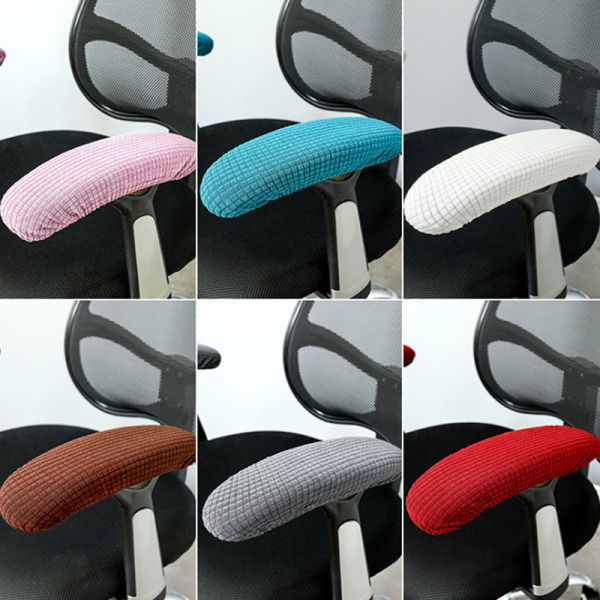 Kontor Computer Stol Arm Armlen Slipcovers Dekker Pads Flexib Red