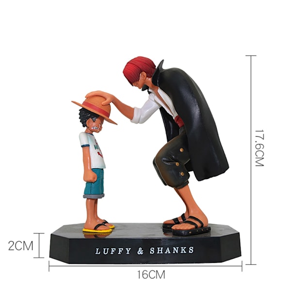 One Piece Luffy Shunks PVC Action Figurer Legetøj