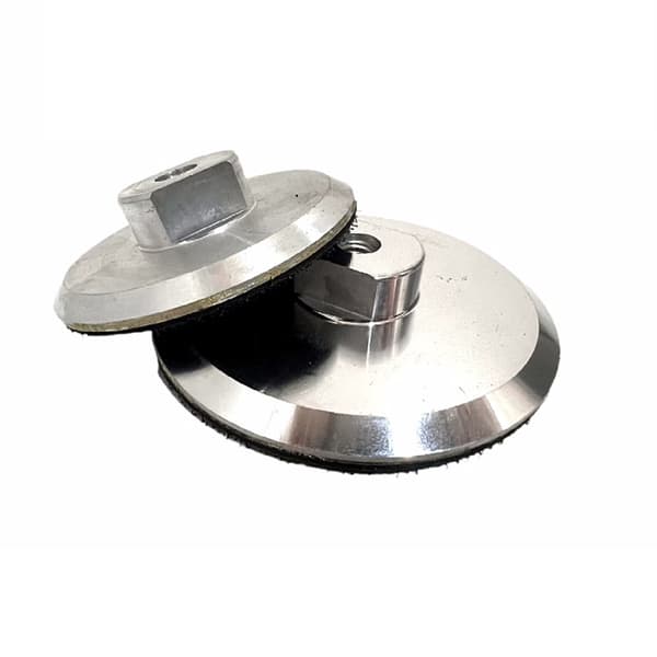 1PC Aluminium Bakplattor 4 tums Bakplatta för Diamantpolering A3