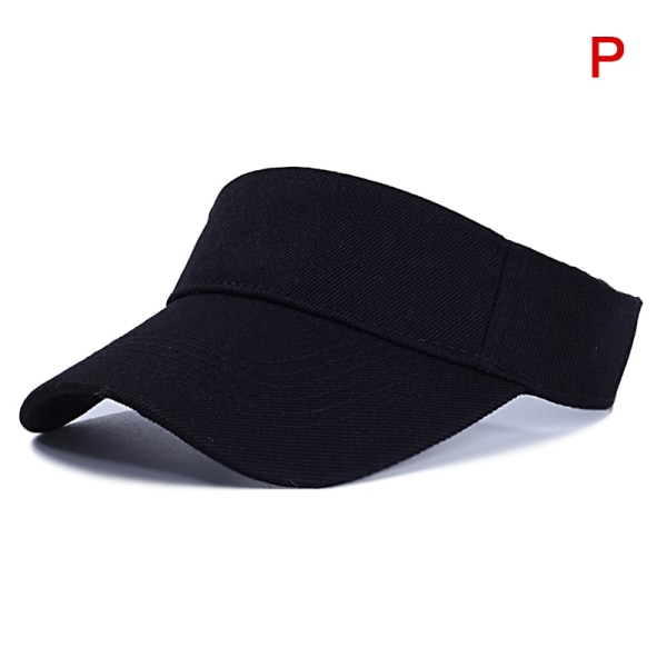 Kvinner Peaked Cap Solhatt Kvinner Anti-ultrafiolett Elastisk Hat Out Black