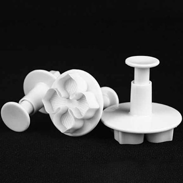 3 stk hortensia fondant kake dekorere sugarcraft stempel ter f