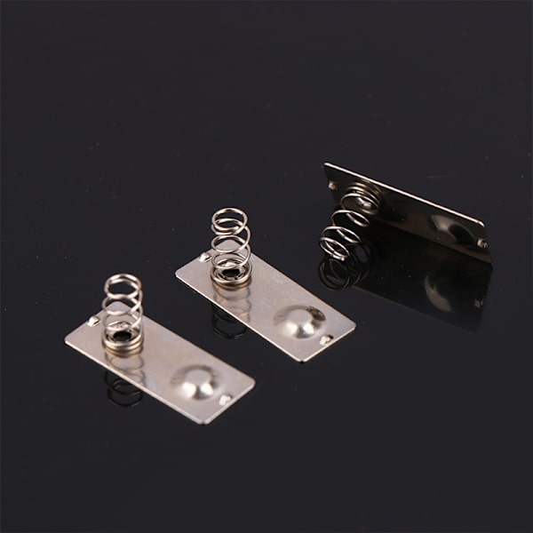 10 Stk 27x11,6mm AA Batteri Positiv Negativ Konverteringsfjeder one size