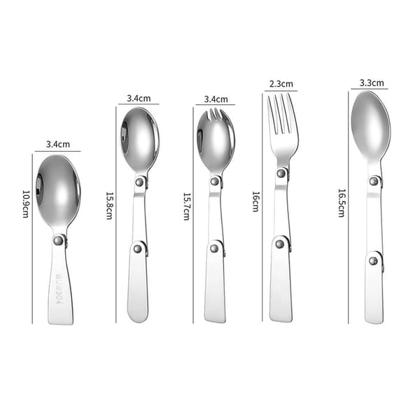 304 rostfritt stål Creative servis Outdoor Portable Three-F A
