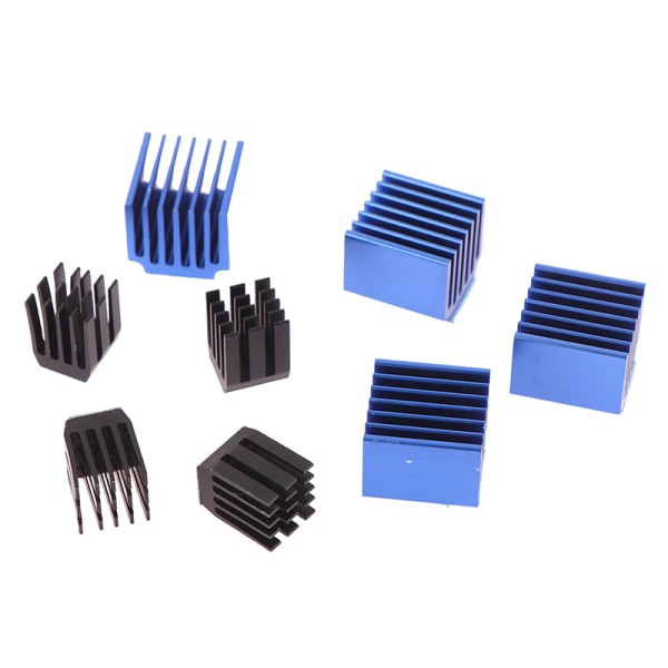 4 Stk 3D-skriverdeler Blå Motor Driver Module Varmeavledere med B