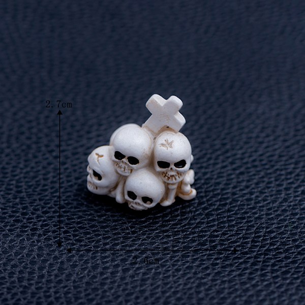 Halloween Ornament Miniature Figurer Dekoration Tilbehør W A1