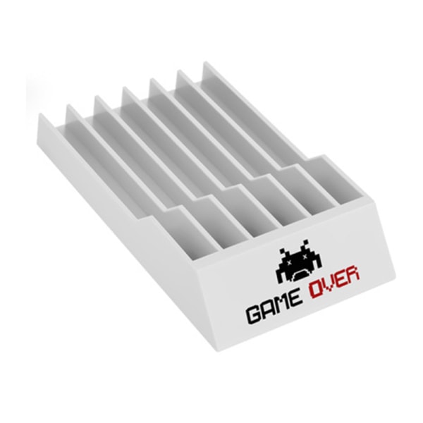 Kortholder Spilllagringsstativ Spillkort Disc Display Box Game C Red A3