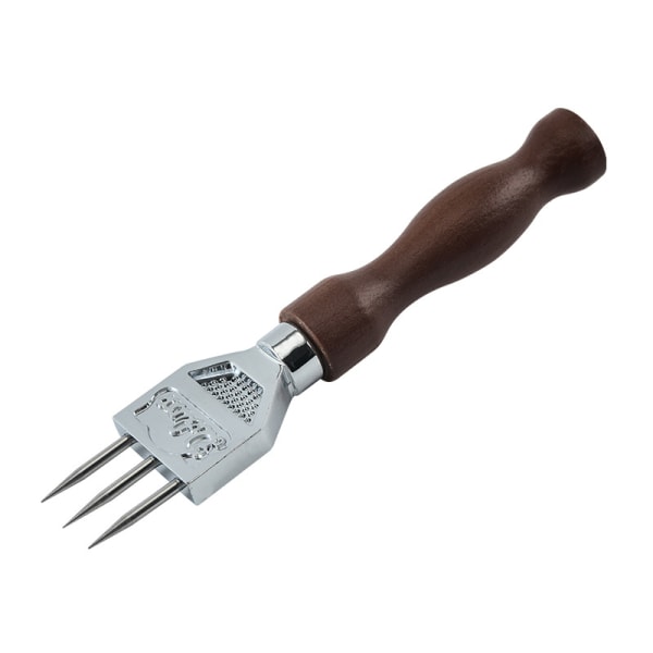 Ice Pick Robust Ice Chipper med massivt træhåndtag Rustfri St