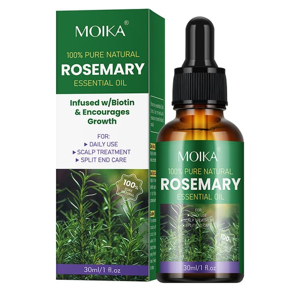 MOIKA Rosmarin Hårolja Förhindrar Håravfall Behandling D 30ml