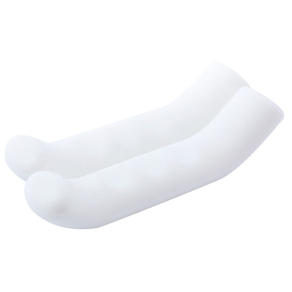 Sykkelbremsehåndtaksdeksel TPR MTB Grips Sykkelstyre Prot White