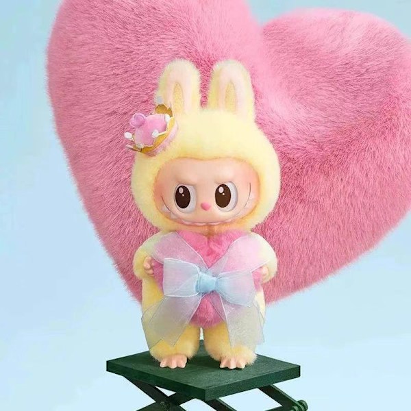 Labubu Dukker Labubu Plys Nøkkelring Labubu Monsterdukke Anheng A
