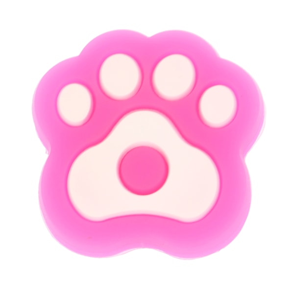 1st Cat Paw Shape Tennisracket Vibrationsdämpare Silikon A Pink