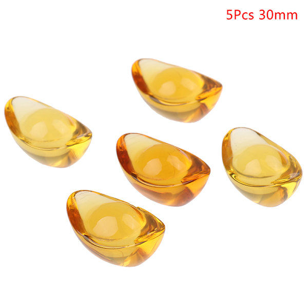 5 stk Yuanbao Feng Shui Yuan Bao Ingot Lykke Hjem Velsignelse Dekor 30mm