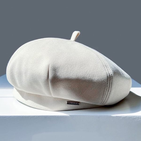 Kvinner S Allsidig Beret Vår Sommer Høst Vinter Hatt Mote Coffee