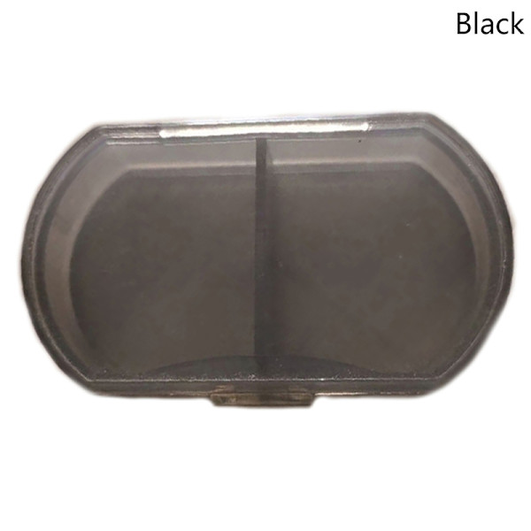 2-fack Pill Organizer Portabelt case Dust-Pro Black