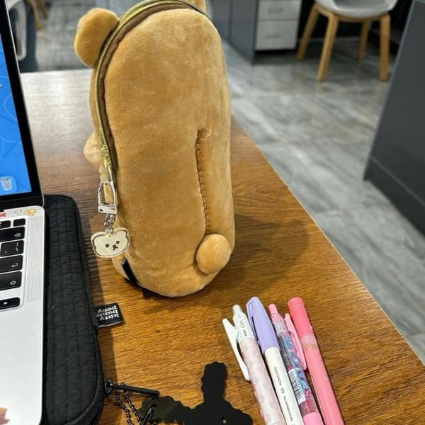 e Stående Bjørn Opbevaringspenalhus Multifunktionelle Studenter Statio 1pc
