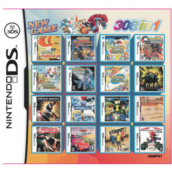 Kompilasjonsspillkassettkort for Nintendos DS 3DS 2DS Super B