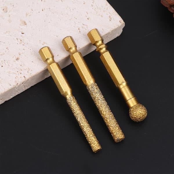 3/7 stk diamant slipehode fliser roterende fil poleringshode for Q2