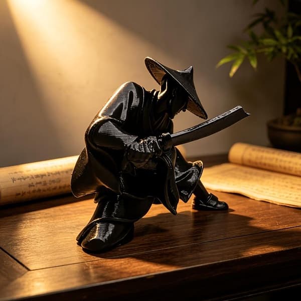 Mini Svärdsman Figur Utsökt Retro Bil Staty Prydnad Dekoration