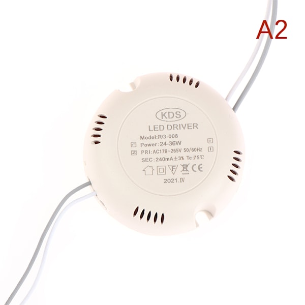 LED Driver ljus Tak Power belysning AC176-265V 25 to 36W 1color