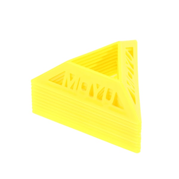 10 stk kubestativ multifargesett 3x3 4x4 5x5 plast kubebunn Yellow