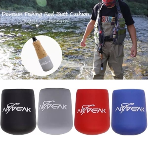 Aoqifeng Road Pole Protective Cover Fishing Gear Protective Co Color Random trumpet