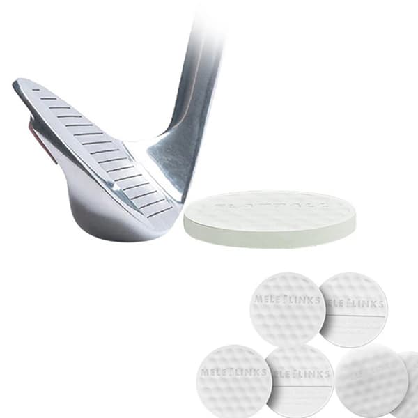 Golf Flat Ball Swing Practice Golfballer Bærbar Flat Golf Bal
