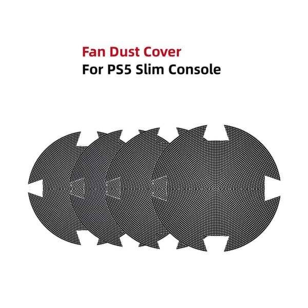 4 STK Dust Protector Gaming Case For PS5 Slim Digital/Disc Vers 4PCS