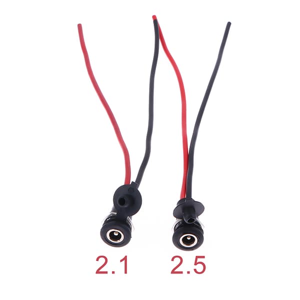 5,5 * 2,1 5,5*2,5 mm DC socket høj strøm Alle mandlige kvindelige kraft D2.5