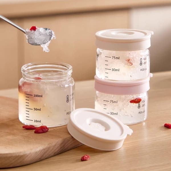 Pudding-lasikupit Minilasijälkiruokakupit kannella, vuotamattomat 250ML