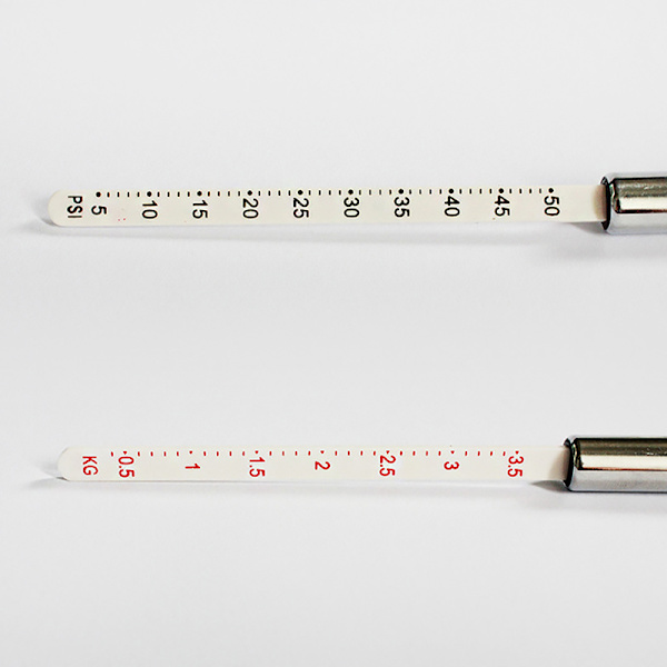 Universal 1PC däcklufttrycksmätare Pen Checker Test Portable Silver