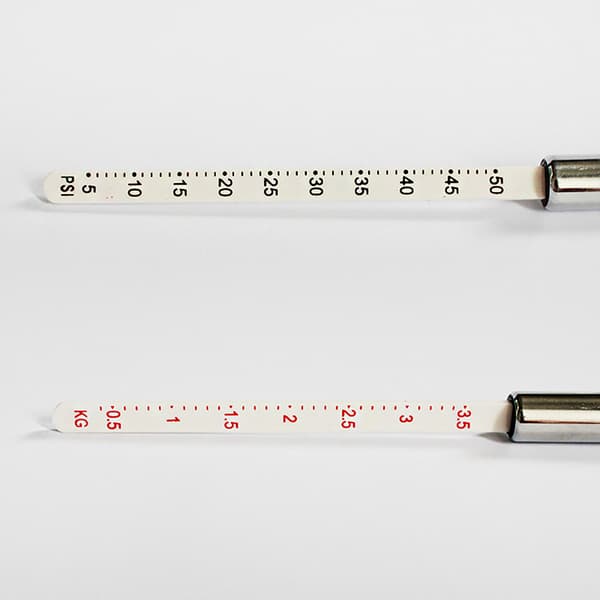 Universal 1PC Dæk Lufttryksmåler Pen Checker Test Bærbar Silver
