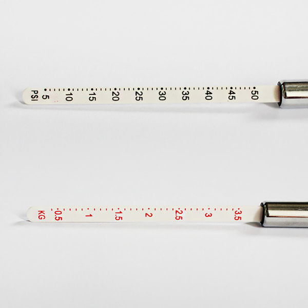 Universal 1PC dekk lufttrykkmåler Pen Checker Test Bærbar Silver