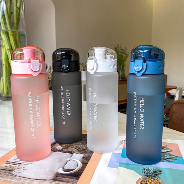 780ml Bärbar Vattenflaska För Att Dricka Te Mugg Utomhus Sport Blue