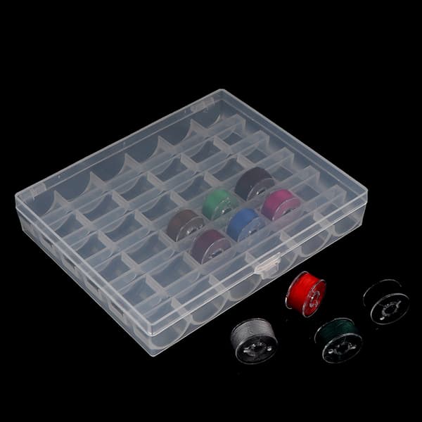 36 Spoler Tomme Spoler Syhjul Spolholder Etui Oppbevaring