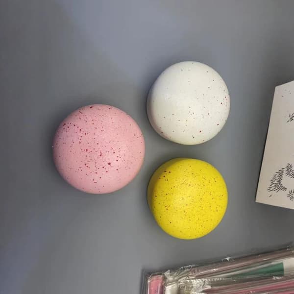 Mjuk silikon makaronbrödformad leksak för tryckreducering White