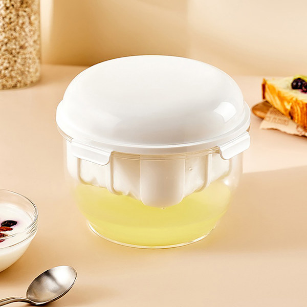 1 stk gresk yoghurt sil med finmasket sil og lokk ost yoghurt