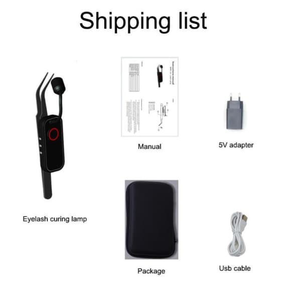 1W Ripsipihdit LED-valolla UV-ripsienpidennysvalo EU
