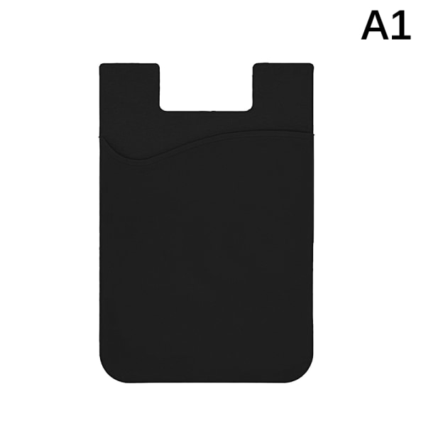 Silikon Telefon Kortholder Lommebok Veske Telefon Lommebok Stick On Cr A1