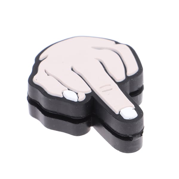 Langfinger tennisketcher Vibrationsdæmper Absorberende blød white