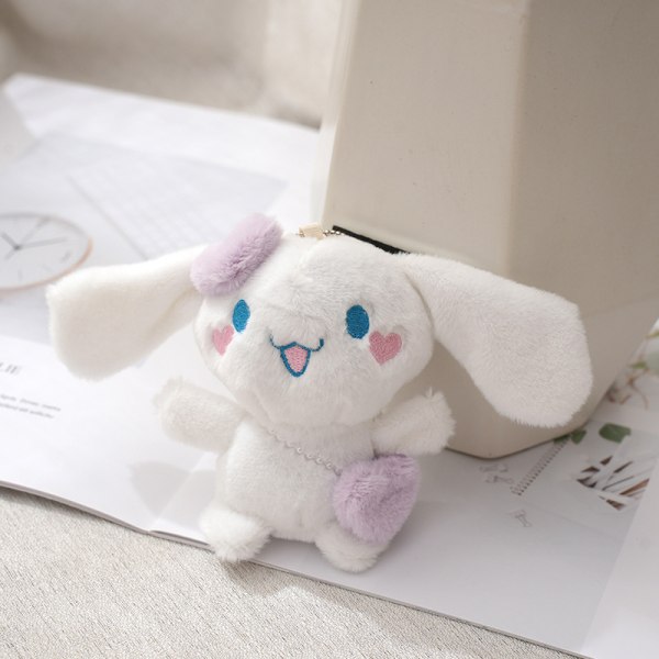 e Cinnamon Plush Keychain Kawai Cinnamon Plush Toy Keychain Car Blue