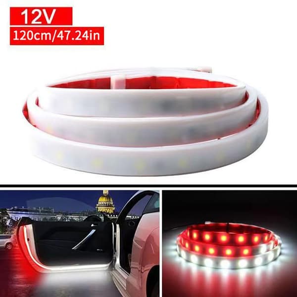 1/2 st bil dörröppning varningsblixt LED välkomstljus parkering 1Pcs