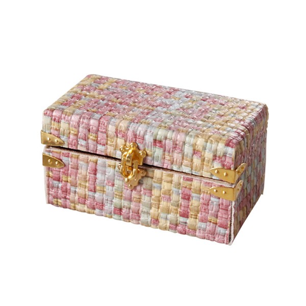 1:12 Dockhus Miniatyr resväska Bagagelåda Förvaringslåda Hem B
