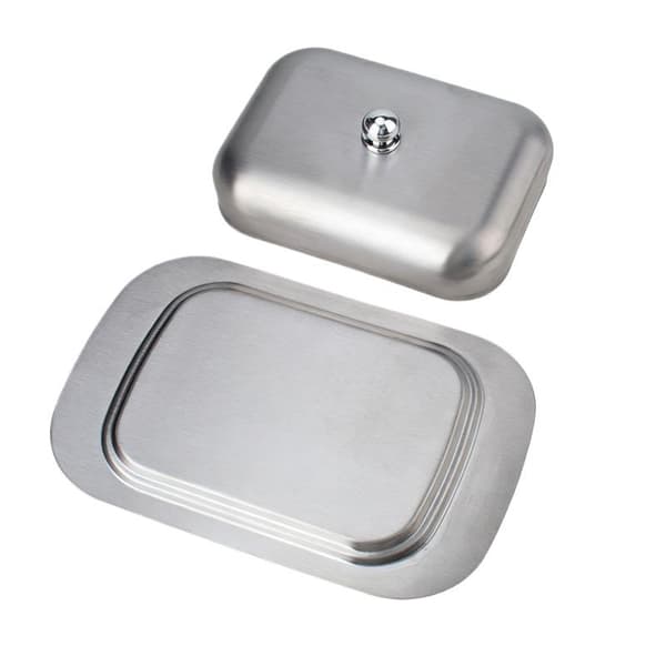 Smörförvaringslåda Smörlåda med lock och bänkskiva 1PCS