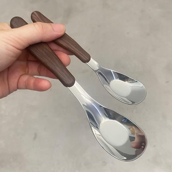 Kök Rostfritt Stål Bestick Dessert Ris Soppskedar Kitc S