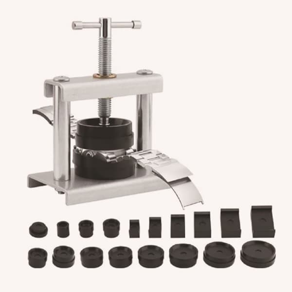 12st 18st Klockpresssats Klockbaksida Stängningsverktyg Passande Form 12PCS
