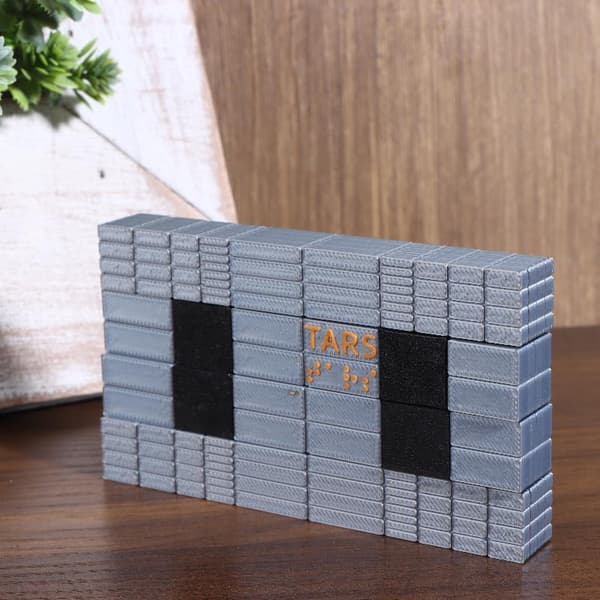 Interstellar Tars Robot Keräilyhahmo 3D-tulostettu malli 1Pcs